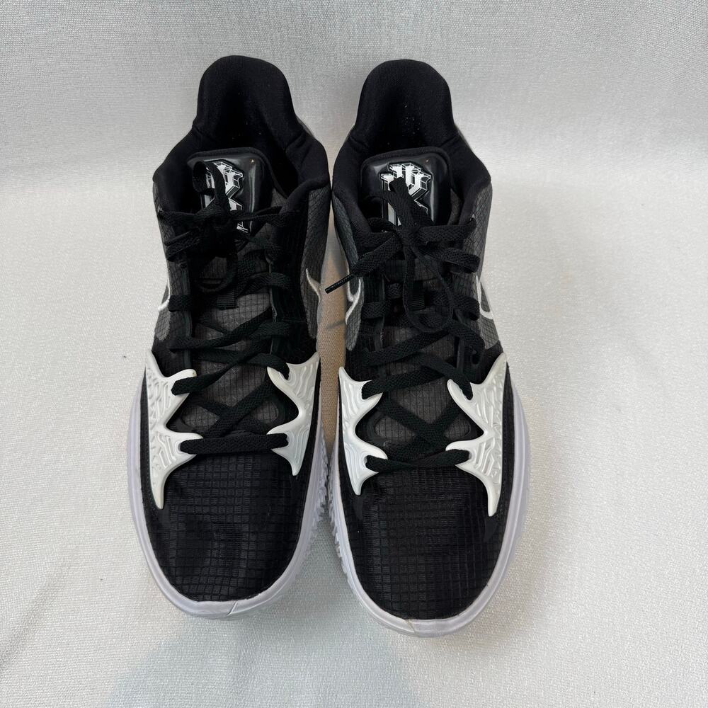 Nike Kyrie Low 4 TB Black White Grey Men's Basketball Shoes Size 14 DA7803-001